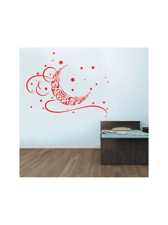 Kids Wall Sticker Moon Stars 70cm X 59cm