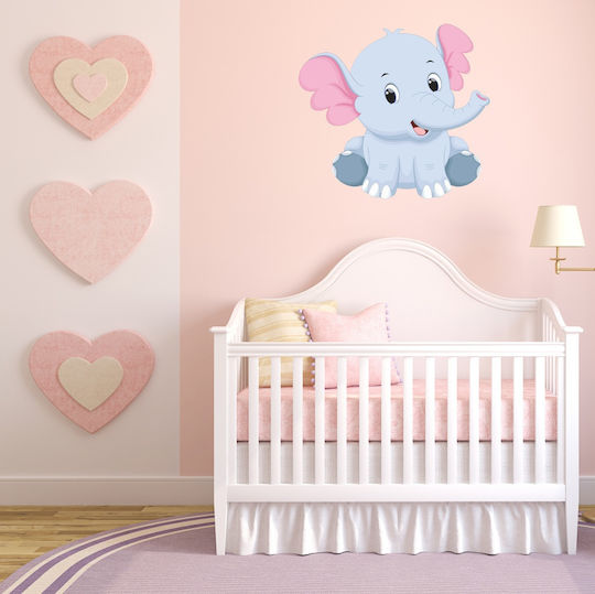 Kids Wall Sticker Elephant 4 80cm X 74cm