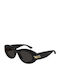 Bottega Veneta Damen Sonnenbrille mit Schwarz Kunststoff Gestell und Gray Linse BV1322S 001