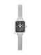 Daniel Wellington Quadro Women's Watch with Silver Metal Bracelet