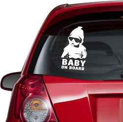 Autoaufkleber Baby an Bord 2 16cm x 25cm