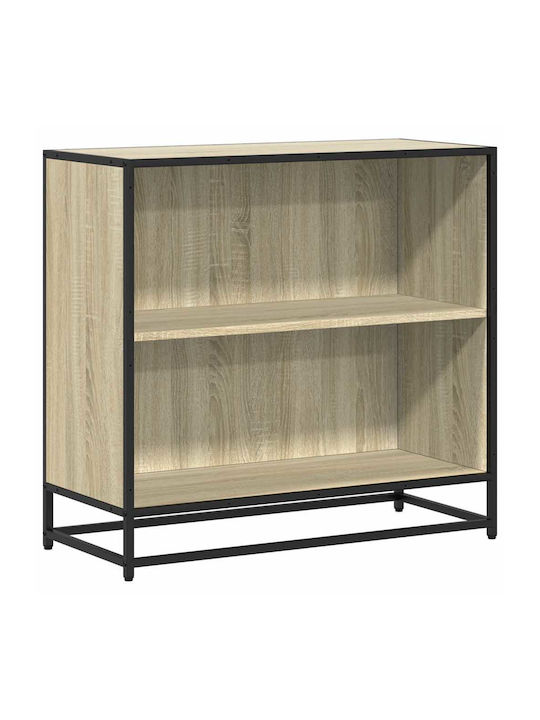 Bookcase Sonoma Oak 80.5x35x76cm