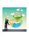 Tree City Adhesive Wallpaper 275cm