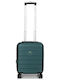 WORLDLINE Kabinenreisekoffer Hartschalen Green mit 4 Räder Höhe 45cm