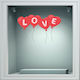 Valentine's Day Sticker Saint Valentine 86 80cm X 52cm