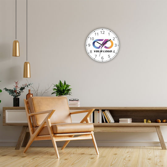 Create Your Own Logo On The Wall Clock Send Us Your Logo Via E-mail Or Wetransfer 40cm X 40cm Thickness 5mm