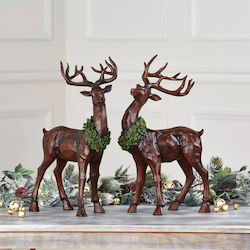 Wooden Deer Royal 2 Pieces