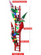 Mr.Christmas Μαγικά Ξωτικά Του Άγ.βασίλη "elves Tree" Σκάλα & Χριστουγεννιάτικη Φωτιζόμενη Διακοσμητική Παράσταση Μπαταρίας