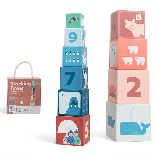 BS Toys Jucărie de Stivuire pentru 18++ Luni