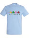 Unisex T-Shirt "Among Us Friends" Himmelblau