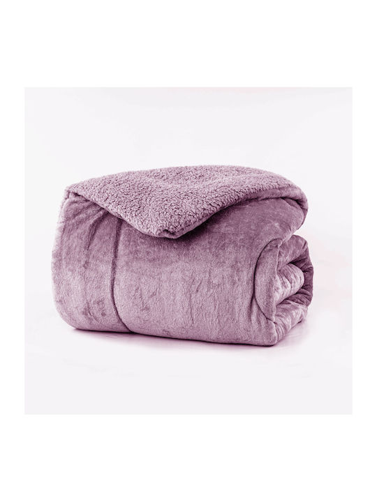 Borea Quilt Cozy King Size 220x240 Lilac