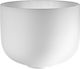 Meinl Sonic Energy Csb12c White-Frosted Crystal Singing Bowl 12 Inches Root Chakra C4 432 Hz