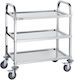 Vevor Τροχήλατο Τραπεζάκι Nursing SYSSTCFB20134R3PNV0