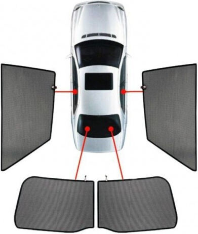 CarShades Car Sun Shades Five-door (5D) 5x5cm 4pcs