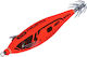 DTD Projectile Full Color Squid Jigs Fluorescent Nr 3 #3.0 9cm/17.9g Roșu