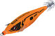DTD Projectile Full Color Squid Jigs Fluorescent 9cm/17.9gr Orange