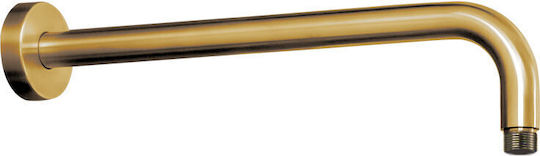 Round Wall Arm 35cm Aisi316 Inox Pvd Brushed Gold
