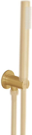 Wasserversorgung Handyhalter Aisi316 Inox PVD Gebürstetes Gold