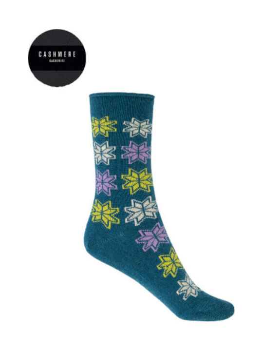 Punto Blanco Damen Socken Türkis 1Pack