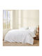Cannon Sheet Sets Queen with Elastic 160x200+33cm. Fresh White 4pcs