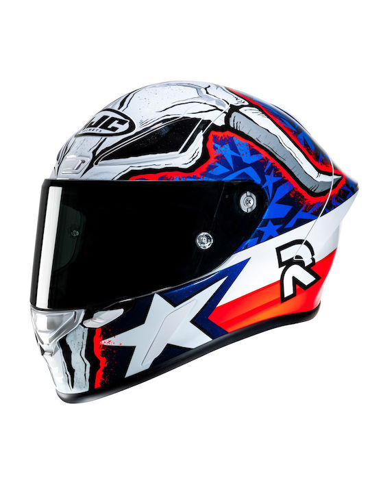 HJC RPHA 1 Garrett Gerloff Replica MC21 Motorcycle Helmet Full Face ECE 22.06 with Pinlock