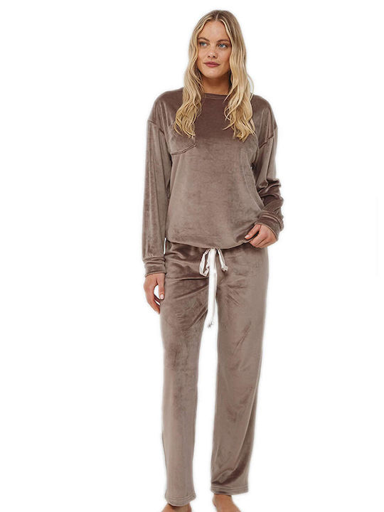 Odyssey Winter Women's Pyjama Top Gray