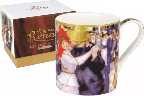 Carmani Mug from Porcelain Multicolored 380ml