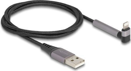 DeLock USB-A to Lightning Cable Black 1.5m (85404)
