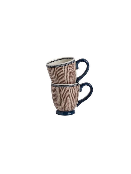 Laura Ashley Κούπα Κεραμική Πορτοκαλί 200ml
