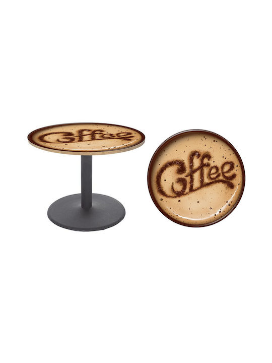 Αυτοκόλλητο Τραπεζιού Coffee 2 90cm Διάμετρος