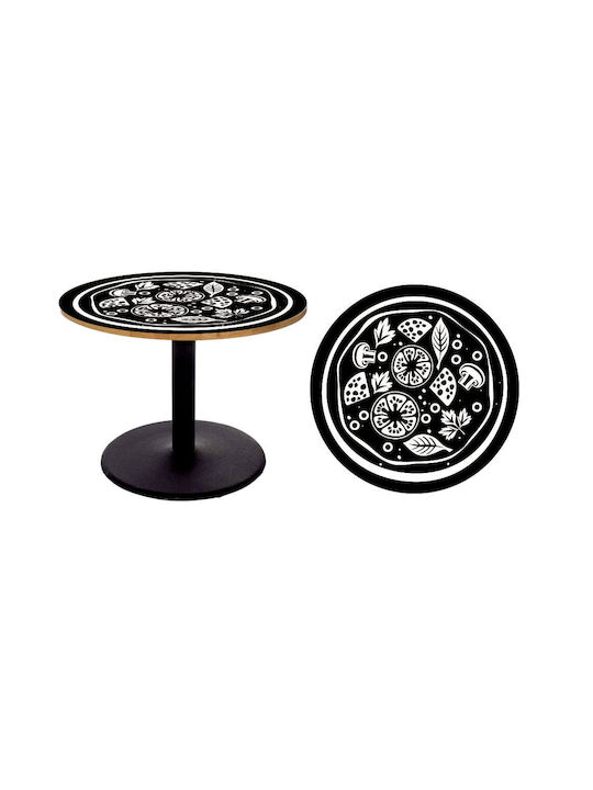 Αυτοκόλλητο Τραπεζιού Pizza 5 50cm Διάμετρος