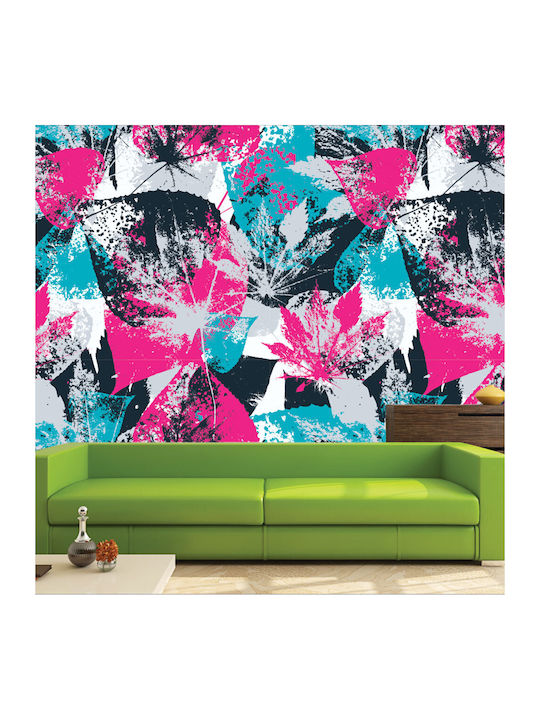Grunge Leaves Self-Adhesive Wallpaper 295cm
