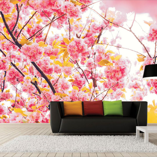 Beautiful Flowers Self-Adhesive Wallpaper 500cm