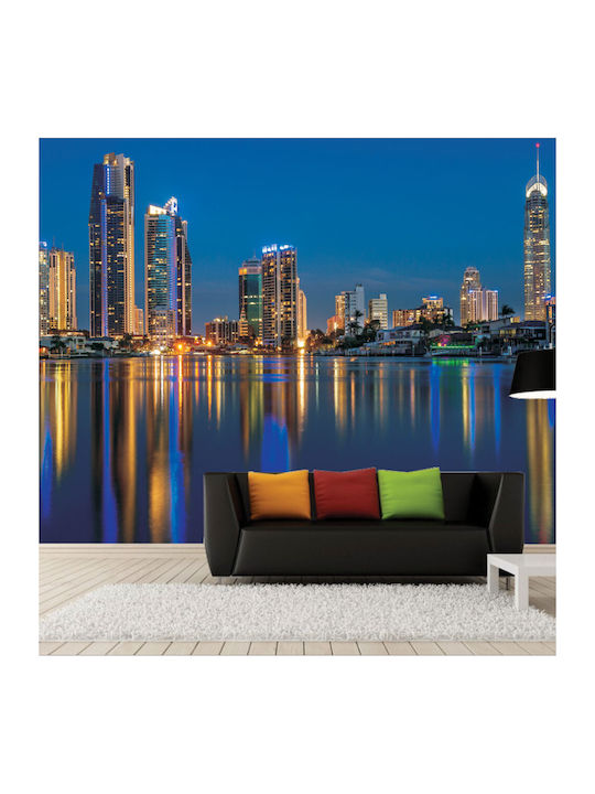 Gold Coast City Selbstklebende Tapete 295cm