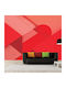 Self-Adhesive Wallpaper Red 500cm