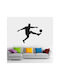 Wall Sticker Footballer 01 60cm X 47cm