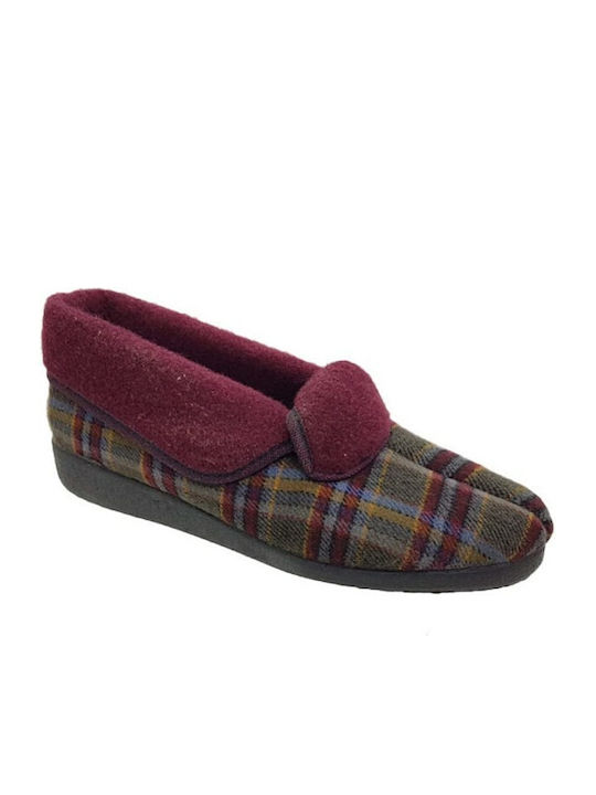 Anatomical Women's Slippers Burgundy