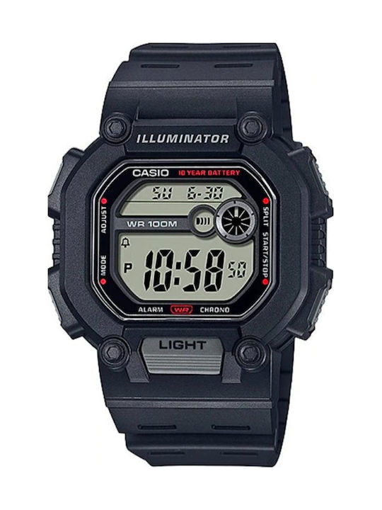 Casio Ψηφιακό Γυναικείο Ρολόι Χρονογράφος Μπατα...