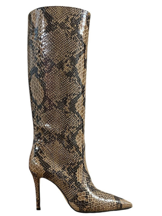 Sante Women's High-Heeled Boots Brown