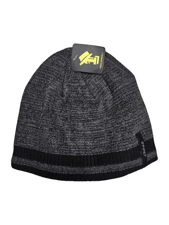 Beanie Unisex Beanie Knitted in Gray color