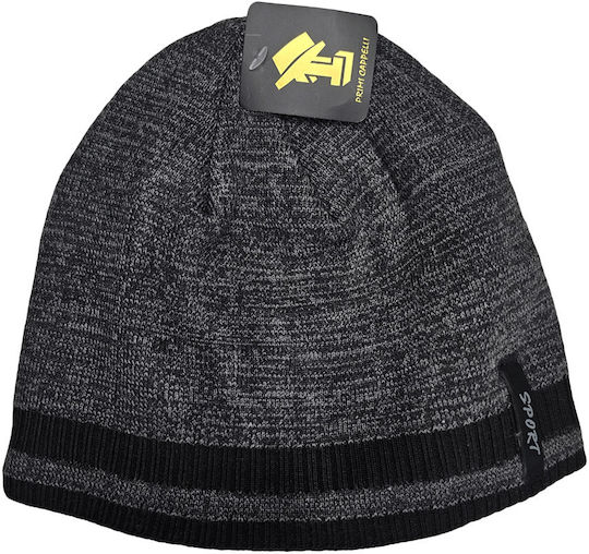 Beanie Unisex Căciulă Tricotat în culoarea Gri