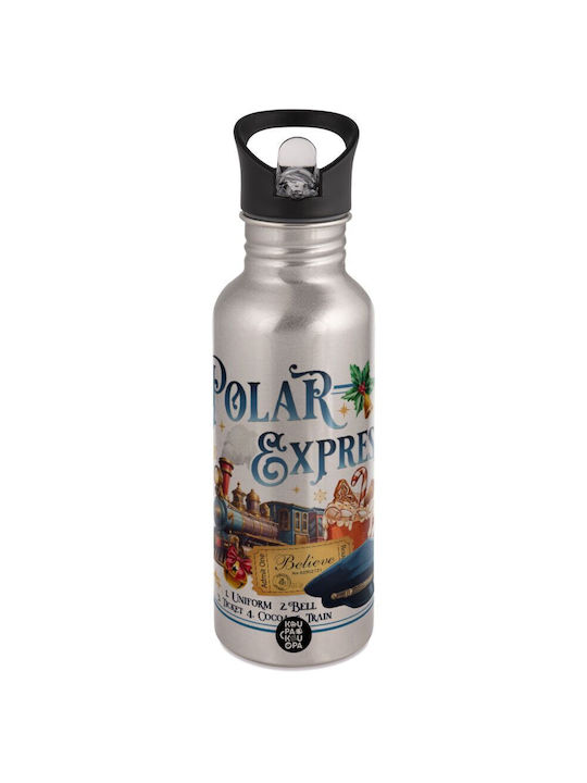 Koupakoupa The Polar Express Water Bottle Stainless Steel 592ml Multicolour