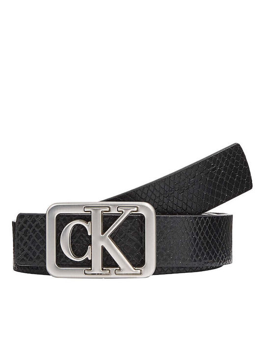 Leather Women's Belt Black
