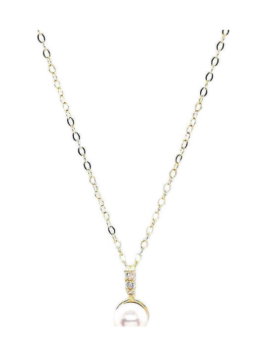 Rubini from Gold 9 K with Pearls & Zircon