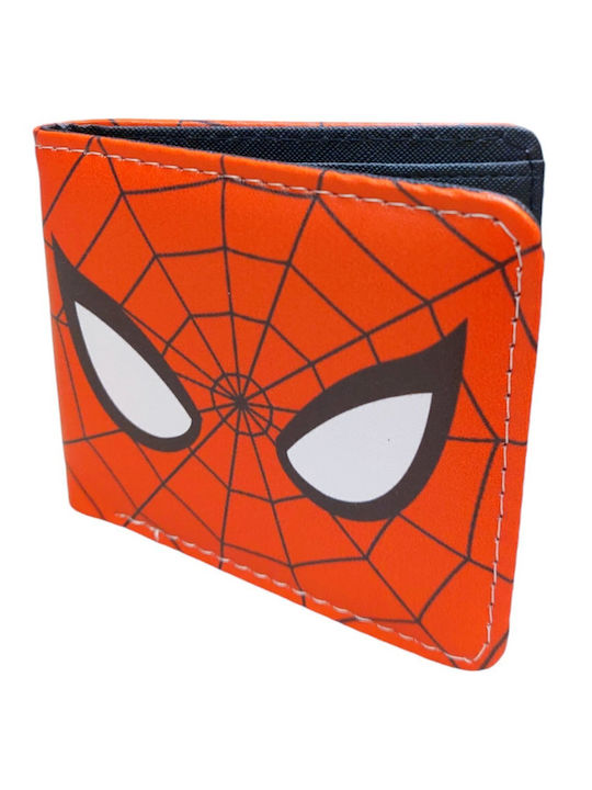 Παιδικό Πορτοφόλι Spiderman 11x10cm Ψηλά Κάρτες Δερματίνη