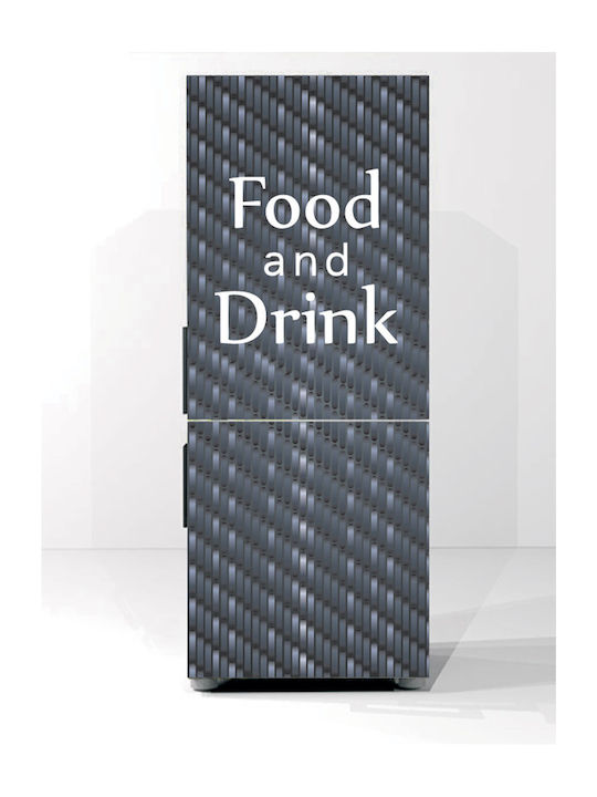 Αυτοκόλλητο Ψυγείου Food Drink 190cm
