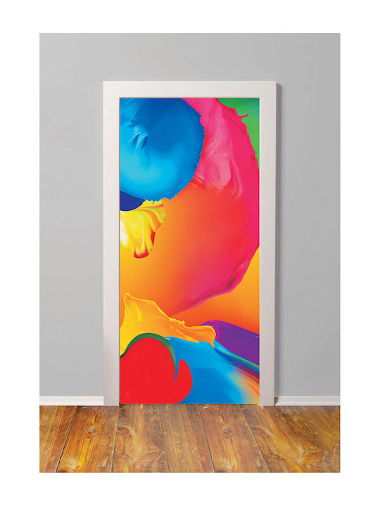 Door Sticker Watercolors 95cm