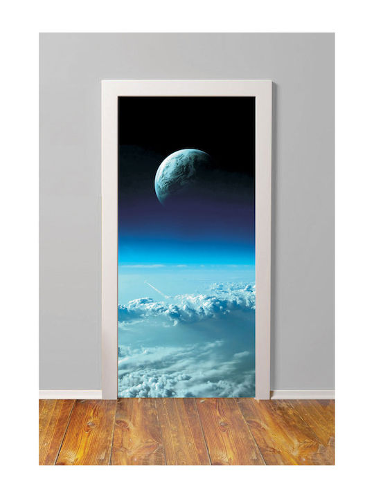 Door Sticker Globe in the Clouds 90cm