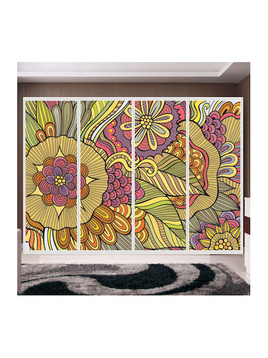 Vintage Wardrobe Sticker 300cm