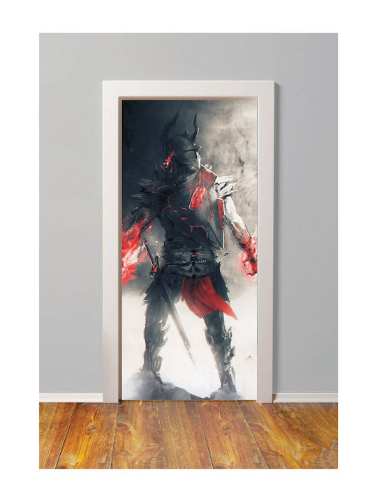 Türsticker Krieger 185cm